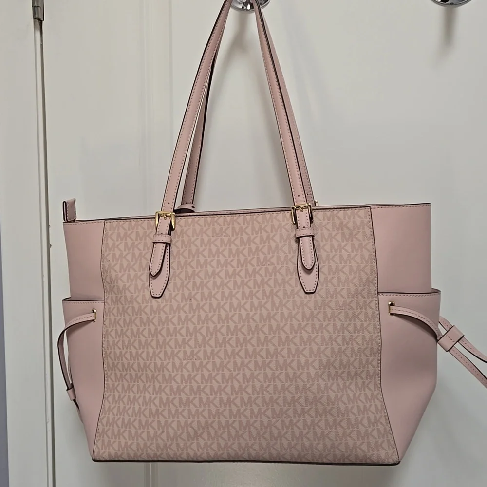 Michael Kors Pink Logo Tote Bag